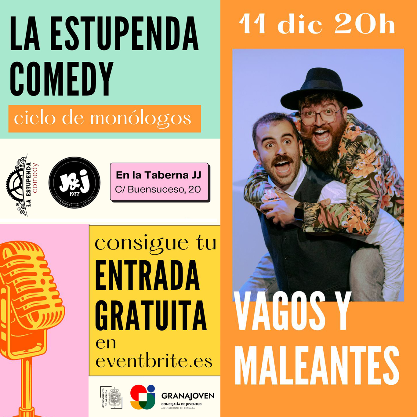 Monologos La Estupenda - Vagos y Maleantes